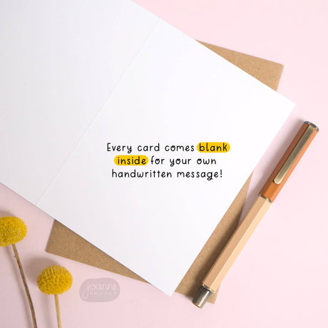 Teacher Thank You Card