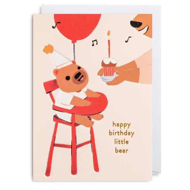 Little Bear Birthday Card