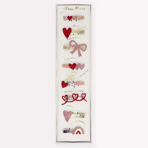 Valentine’s Hair Clips