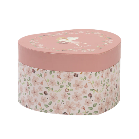 Fairy Garden Heart Shaped Jewellery Box