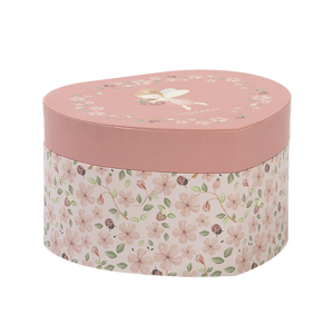 Fairy Garden Heart Shaped Jewellery Box