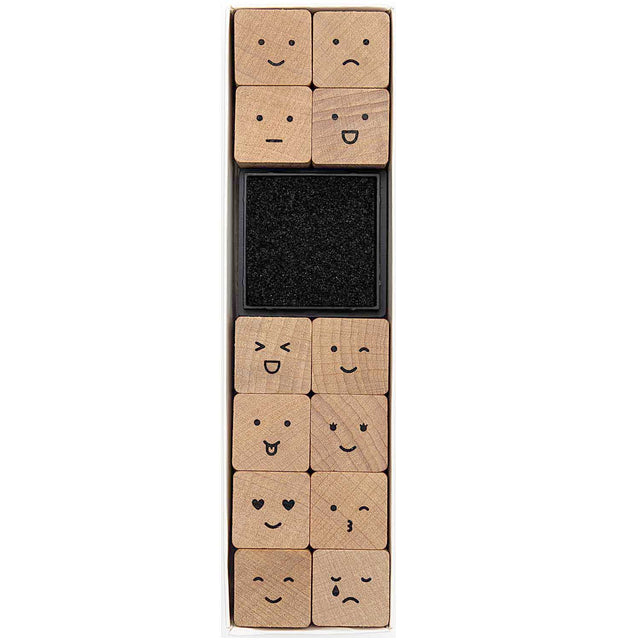 Faces Stamp Set