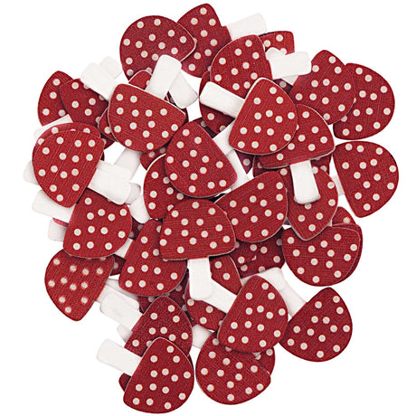Mushroom Wooden Confetti