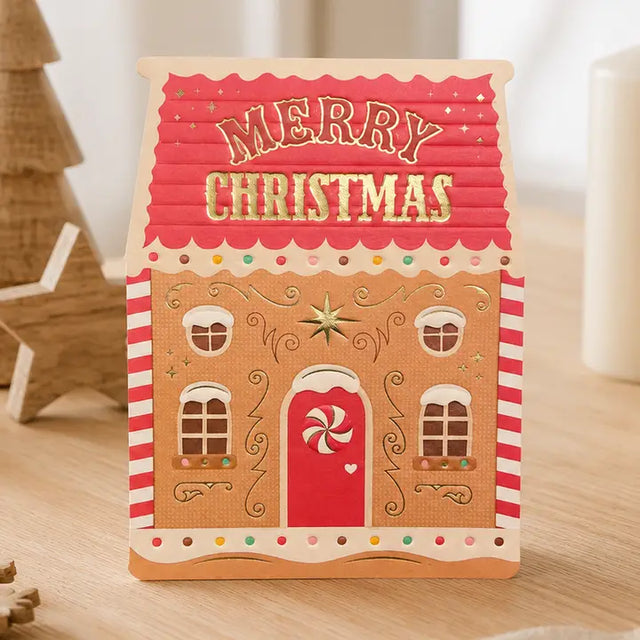 Mini Gingerbread House Card