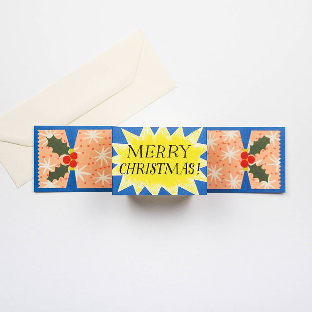 Christmas Cracker Starburst Pull-Out Card