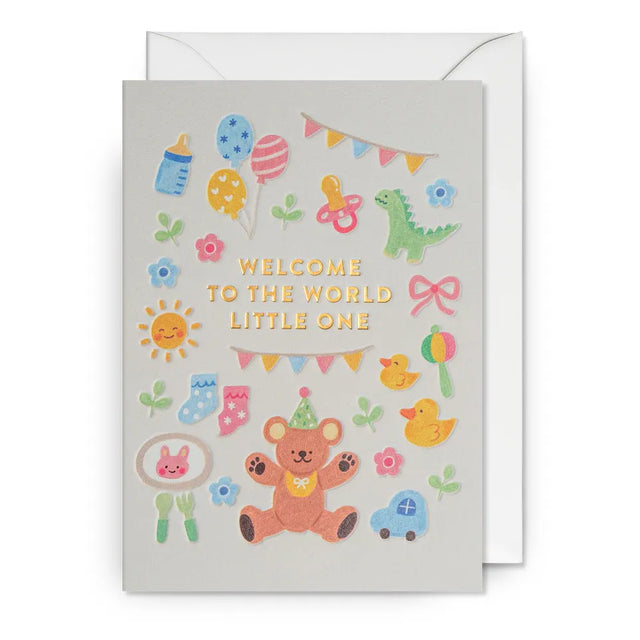 Welcome To The World Card