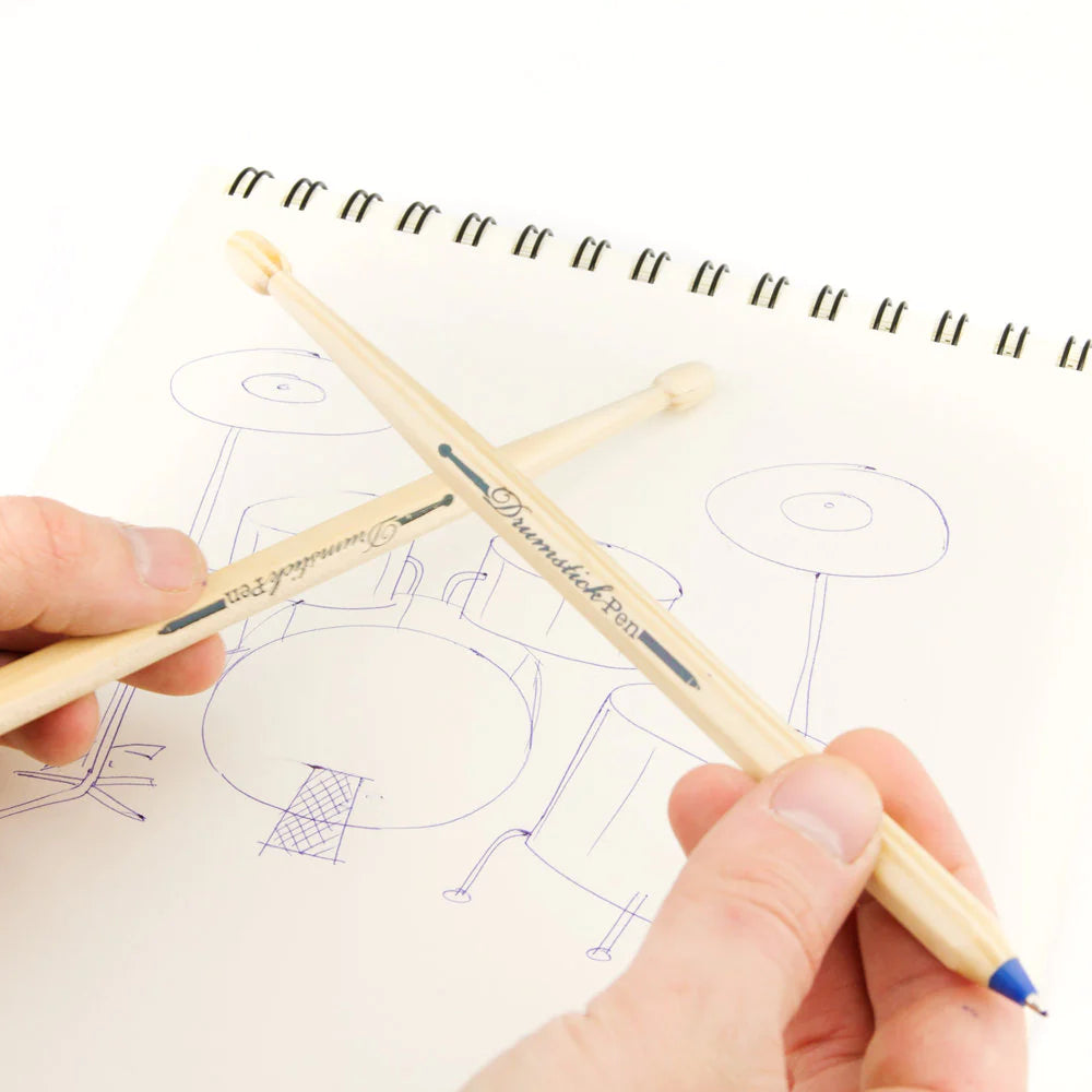 Blue Drumstick Pens