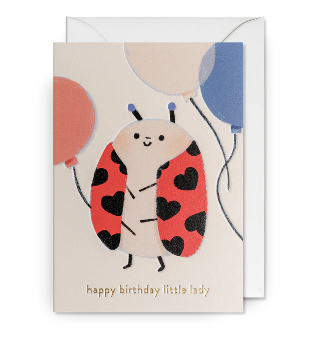 Happy Birthday Little Lady Card
