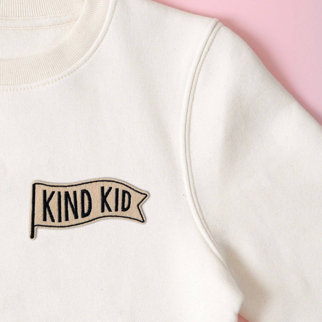 Kind Kid Embroidered Patch