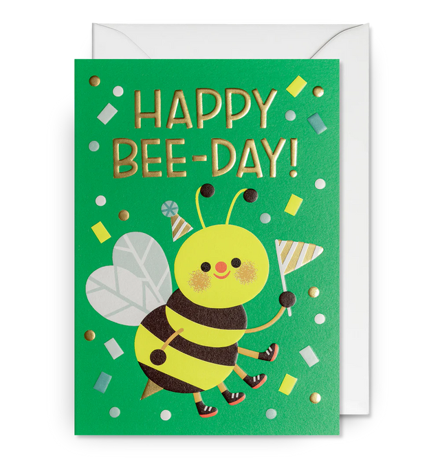 Happy Bee-Day! Birthday Card