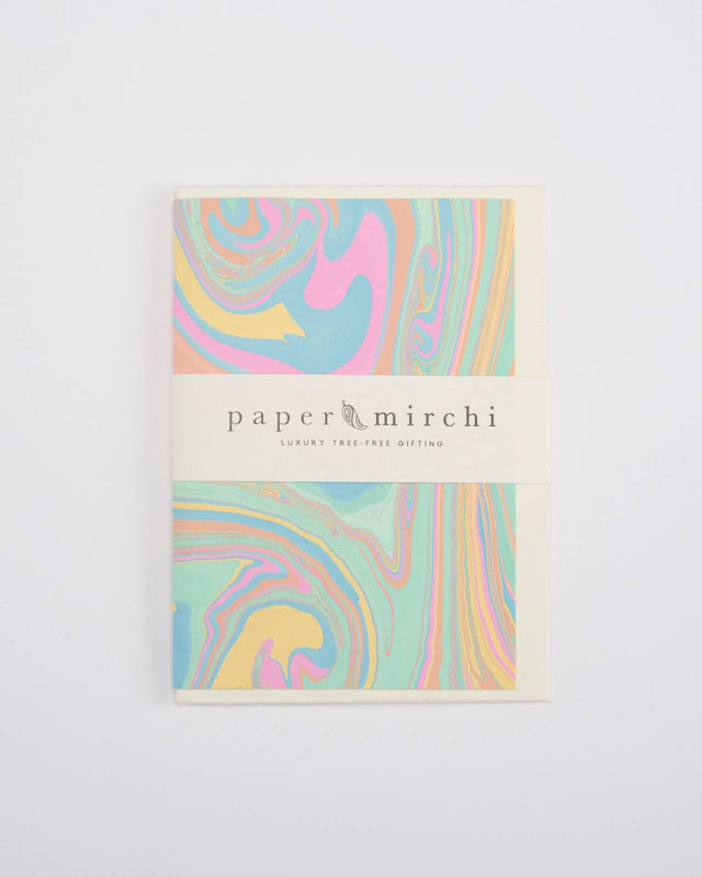 Pastel Punch Marble Card