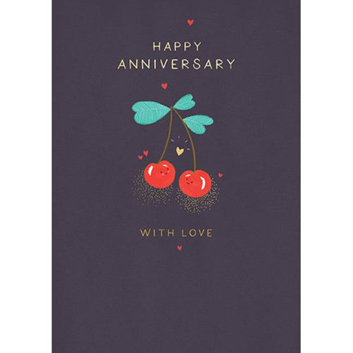 Cherries Anniversary Card