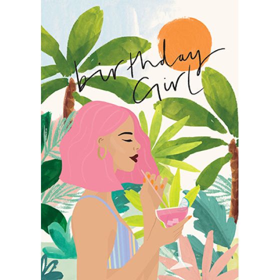 Birthday Girl Card