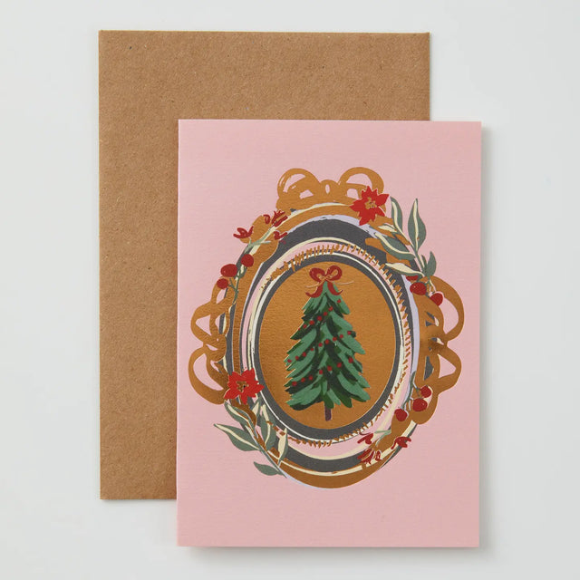 Vintage Frame Christmas Card