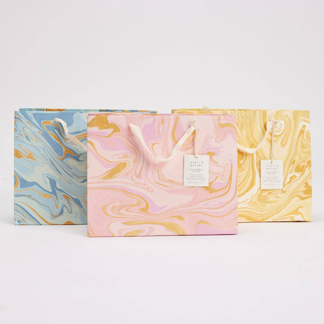 Medium Free Spirit Marbled Gift Bags