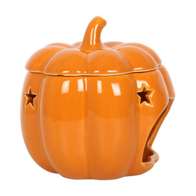 Orange Pumpkin Wax Melt Burner