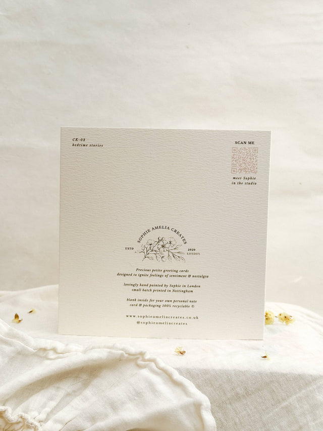 Bedtime Stories Card