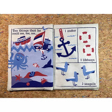 Load image into Gallery viewer, Nursery Times Crinkly Newspaper - Sailor Went To Sea