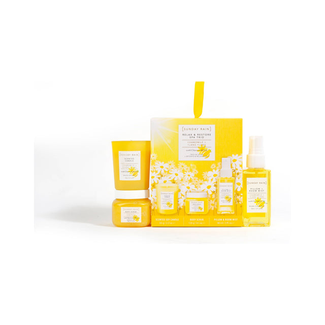 Chamomile & Ylang Ylang Relax & Restore Trio Gift Set