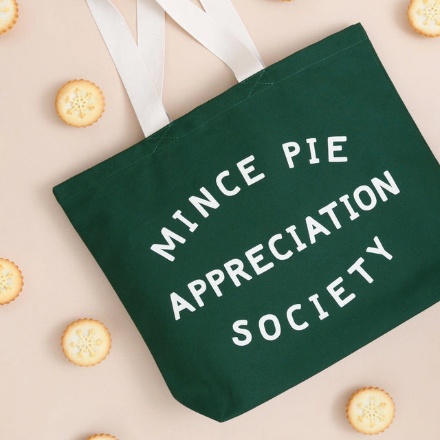 Mince Pie Appreciation Society Tote Bag