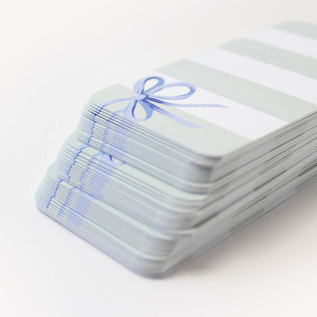Blue Bow Pocket Notes