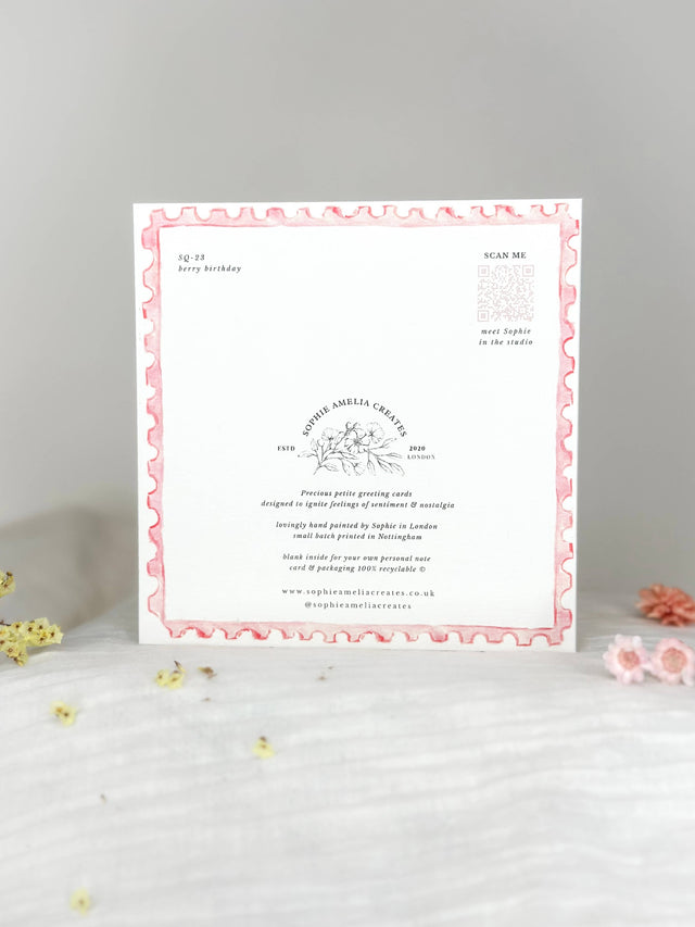 Berry Special Birthday Card