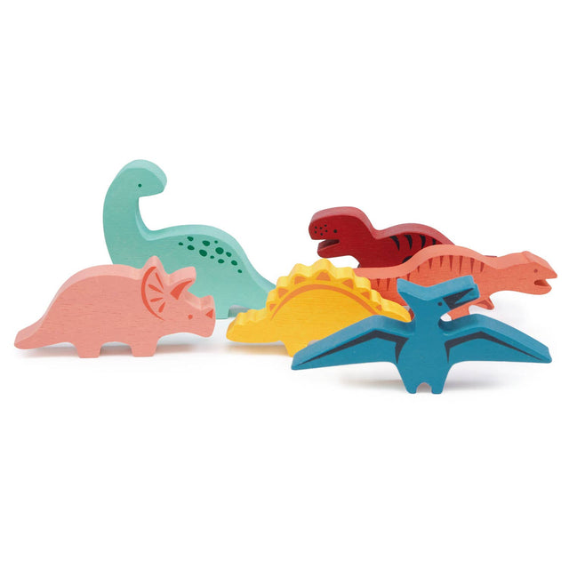 Wooden Stacking Dinosaurs
