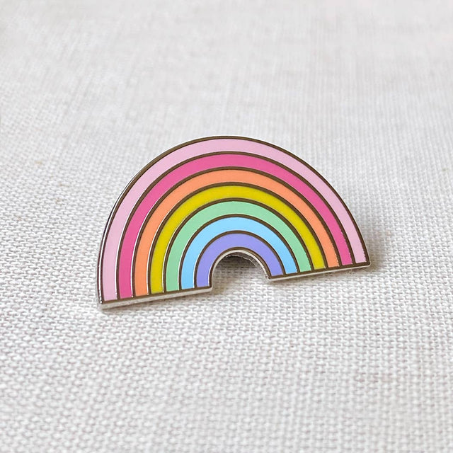 Pastel Rainbow Enamel Pin