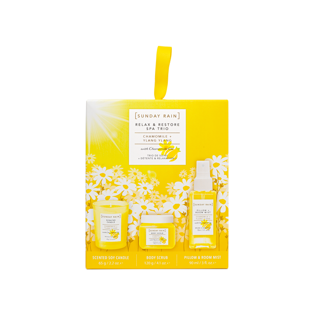 Chamomile & Ylang Ylang Relax & Restore Trio Gift Set