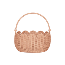 Load image into Gallery viewer, Seashell Pink Petal Basket