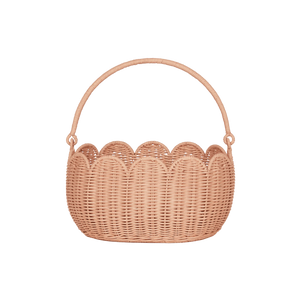 Seashell Pink Petal Basket