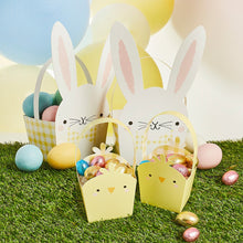 Load image into Gallery viewer, Easter Bunny &amp; Chick Baskets