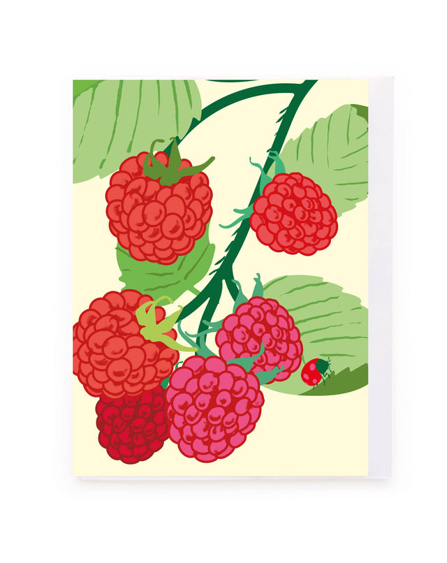 Mini Raspberries Card