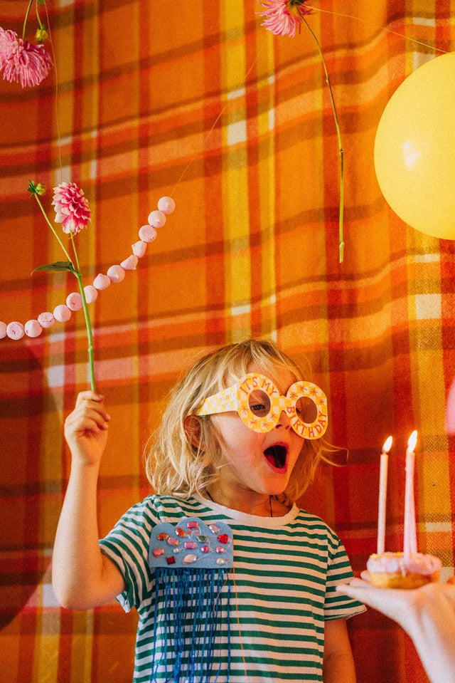 It's My Birthday Card Glasses