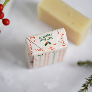 Peppermint Candy Cane Soap Bar