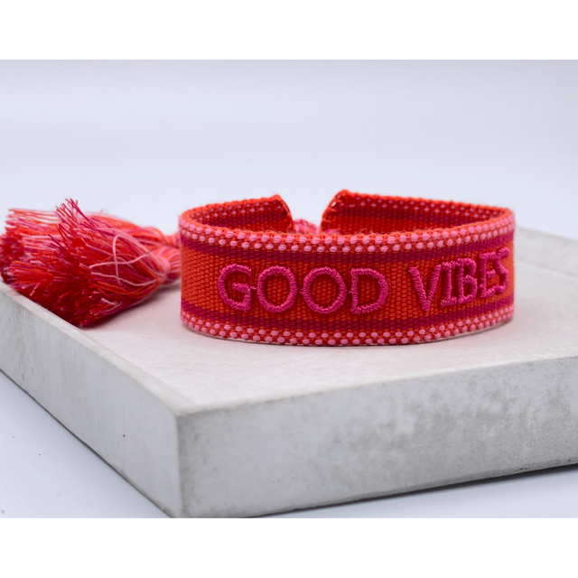 Good Vibes Cuff Bracelet