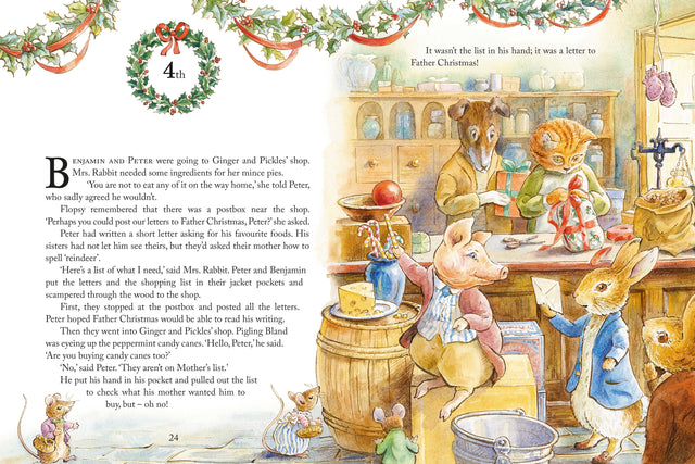Peter Rabbit: Christmas Is Coming Advent Book