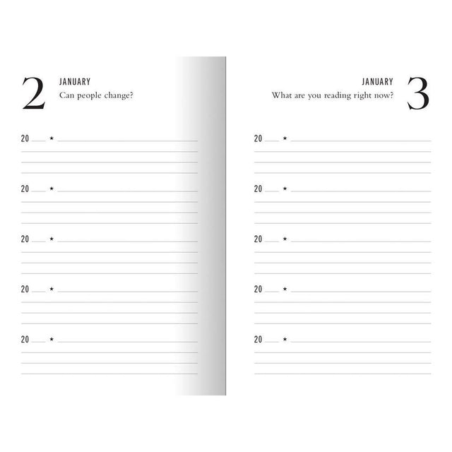 Q and A Day Woodland 5 Year Journal