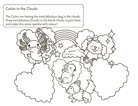 Cutie Colouring: Rainy Day Play Pad