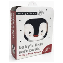 Load image into Gallery viewer, Pitter Patter Penguin Soft Cloth Book