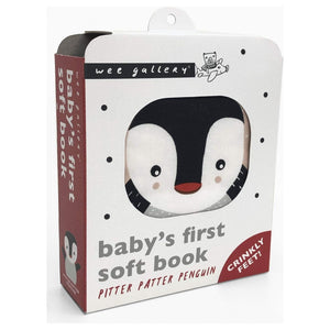 Pitter Patter Penguin Soft Cloth Book