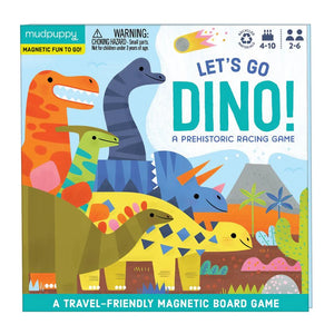 Let's Go Dino! Magnetic Board Game
