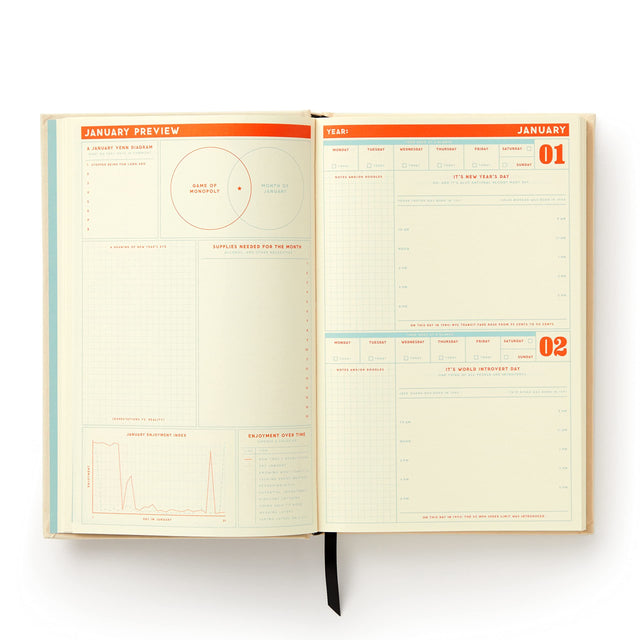 Big Plans I'll Cancel Later Undated Planner