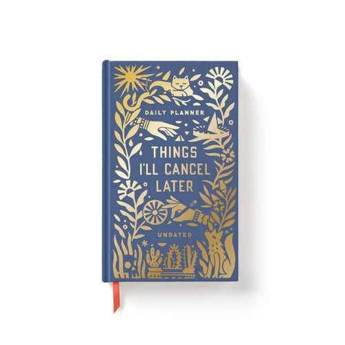 Mini Things I'll Cancel Later Undated Planner