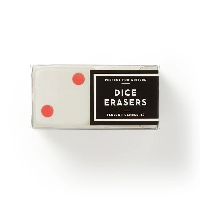 Make Big Mistakes Giant Dice Erasers