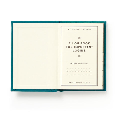 Definitely Not My Passwords Mini Notebook