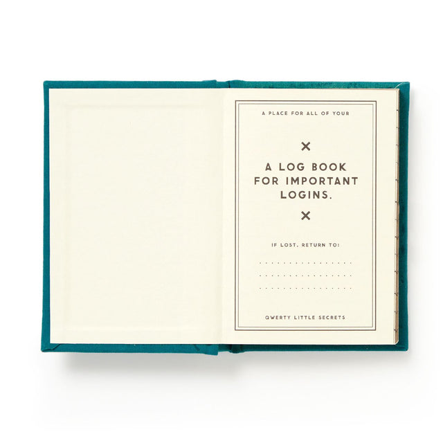 Definitely Not My Passwords Mini Notebook