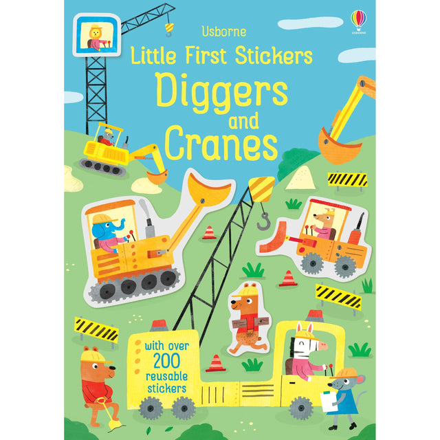 Little First Stickers: Diggers & Cranes