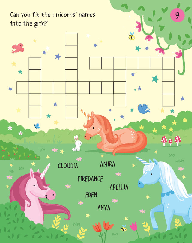 Unicorn Puzzle Pad
