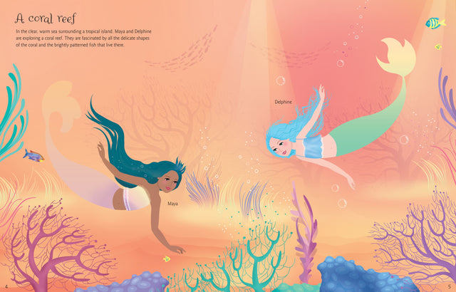Sticker Dolly Dressing: Mermaids